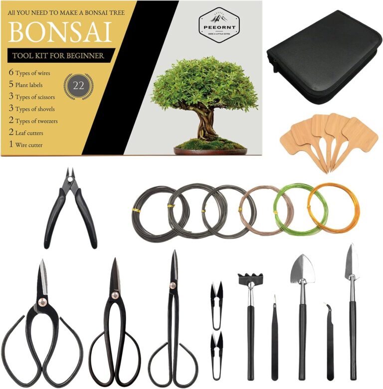 Peeornt Beginner Bonsai Tool Kit
