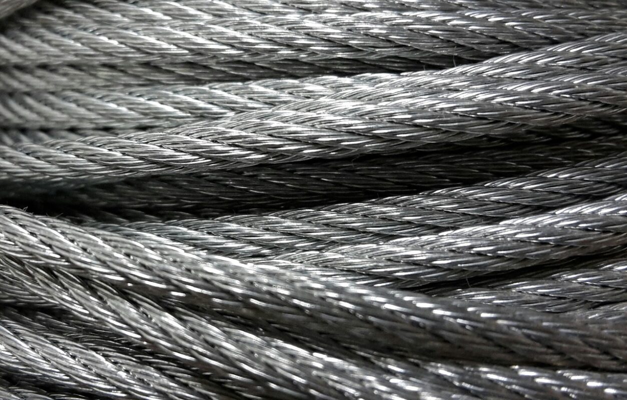 Coils of anodised aluminium bonsai training wire